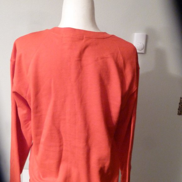 Holiday  red sweater w/ funny wording on it  NWOT  / Small - Picture 9 of 16